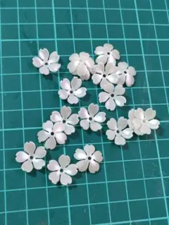桜パール調パーツ50個