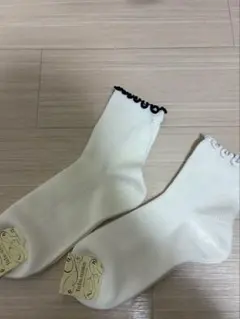 tutuannaフリル付きホワイトソックス2足　20センチ〜22センチ