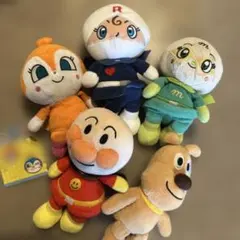 アンパンマン ぬいぐるみセット おまけワッペン