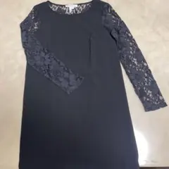 ワンピース(BCBG) ブラック 刺繍透け感綺麗