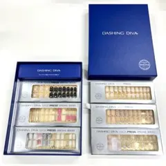 ネイルチップ◎ダッシングディバマジックプレス 【スワロフスキーコレクション】6種