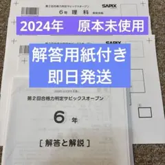 2025年 SAPIX 6年生 第4回合格力判定サピックスオープン - メルカリ