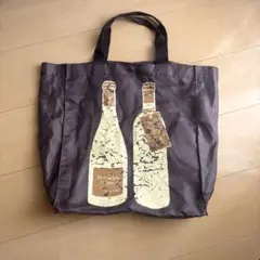 成城石井Seijo Ishii ボトルデザインエコバッグ　折りたたみ