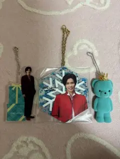 King & Prince 神宮寺勇太 7-Eleven 聯名鑰匙圈 3件