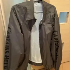 CAPTAIN'S HELM グレー ナイロンジャケット M