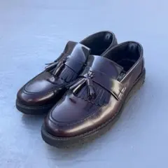 FREDPERRY GEORGECOX タッセルローファー 革靴 古着のサムネイル