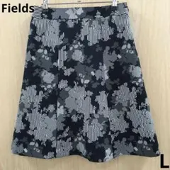最終価格　Fields　リーフデザインスカート　F0728A02-12
