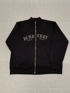 BURBERRY LONDON フルジップジャケット Mサイズ ビッグロゴ