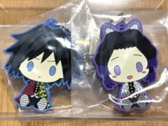 鬼滅の刃　一番くじ　ちょこのっこ　ラバーストラップ　冨岡義勇、胡蝶しのぶ