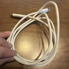 Lightning to USB-C 充電ケーブル ホワイト