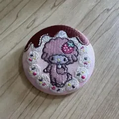 サンリオ 刺繍缶バッジ マイスウィートピアノ