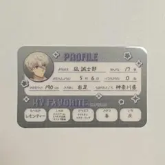 ブルーロック　コラボカフェ本舗　ビジュアル硬質カード　凪誠士郎