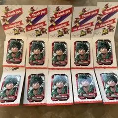 【新品】 僕のヒーローアカデミア ミニブロマイド デク　緑谷出久 10枚
