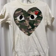PLAY COMME des GARCONS カモフラハート Tシャツ Mのサムネイル