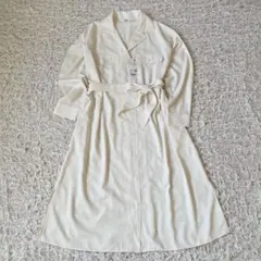 ユニクロ2XL UVカット シャツワンピース 長袖 ウエストリボン　大きいサイズ