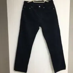 beams ビームス　ダークネイビー コーデュロイパンツ　L