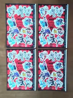 週刊少年ジャンプ 36・37合併号 付録 ポケモン コラボステッカー 4枚