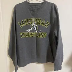 MICHIGAN WRESTLING スウェット グレー