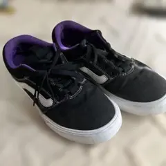 VANS スニーカー ブラック パープルのサムネイル