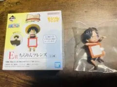 一番くじ　ワンピース　E賞　ちらりんフレンズ　エース