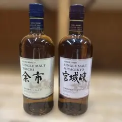 余市 700ml ＆ サントリー 山崎 180ml セット - メルカリ
