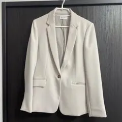 PLST アイボリー シングルボタンジャケット