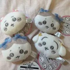 【4点セット】ちいかわ ミニがまぐち リボン