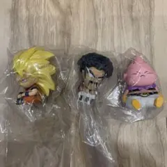 【匿名配送】まちぼうけ ドラゴンボール3 魔神ブウ　孫悟空　サタン　3種セット