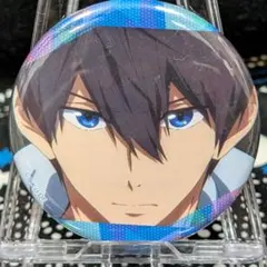 Free! DF 七瀬遙 オープニング 缶バッジ