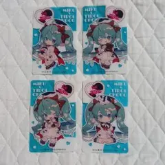 チロルミクBOX　クリアカード4種