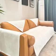 滑り止めソファクッションカバー シェニールグレー 90×160cm - メルカリ