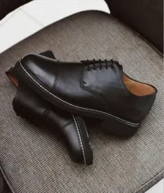 【WYM】GENUINE LEATHER PLAIN DERBY SHOESのサムネイル