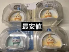 うさぎ×3 ハチワレ×1 うさぎ ハチワレ エニマイくじ F賞 オーナメント