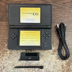 ☆充電器付き☆Nintendo ニンテンドーDS Lite ジェットブラック②