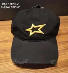 LISA × MINISO GLOBAL POP-UP リサ　Cap CAP