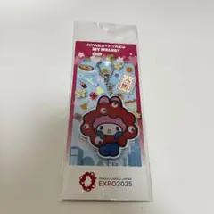 万博　マイメロディー　ミャクミャク　アクリルキーホルダー　【未開封】