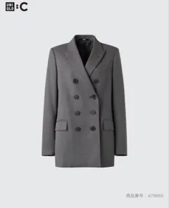 UNIQLO C ダブルテーラードジャケット　新品未使用