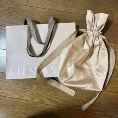 LUNASOL 紙袋 巾着袋 세트
