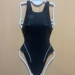 旧ロゴ REALISE マットブラック 競泳水着 水球 リアライズ 旧ロゴ リアライズ realise マットブラック ラバー系 競泳水着 水球
