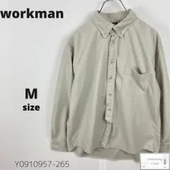 訳あり workman FieldCore シャツ 長袖 カジュアル 万能 M