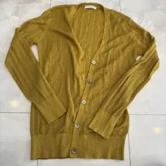 UNITED ARROWS カーディガン　マスタード