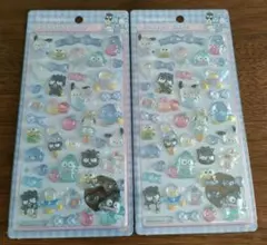 国内正規品　はぴだんぶい ボンボンドロップ シール 2枚セット