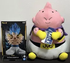 【未開封・未使用】ゴジータ・魔人ブウ フィギュア・ぬいぐるみ2体セット