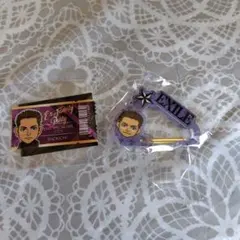 EXILE　SHOKICHI　アクリルカラビナ　ステッカーセット