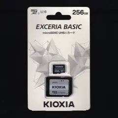 未使用 KIOXIA EXCERIA BASIC 256GB microSDXC