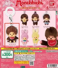 モンチッチ めじるしアクセサリー2 ガチャ スタンダード