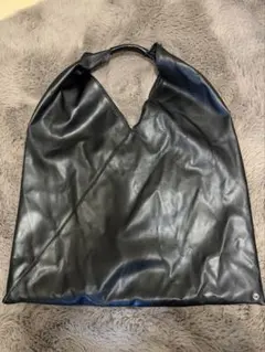 メゾンマルジェラ MM6ジャパニーズトートバッグ フェイクレザー A4可