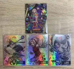 英語版】ナルト サクラ サスケ カカシ 第七班 SSR SR NARUTO - メルカリ