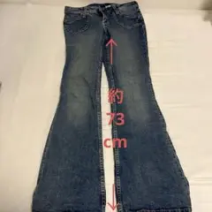 H&M ローライズフレアデニム 36サイズ