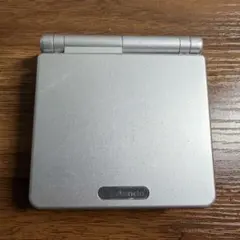 Nintendo GBA SP 本体 シルバー（充電器付き）➕カセット